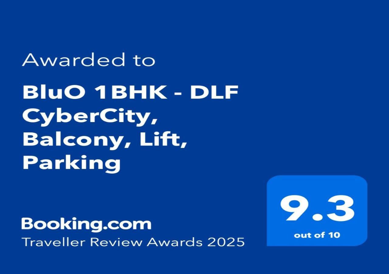 Bluo 1Bhk - Dlf Cybercity, Balcony, Lift, Parking 古尔冈 外观 照片
